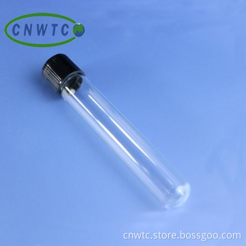 Clear Silica 15x100mm Glass Test Tube: Laboratory Grade Science Equipment
